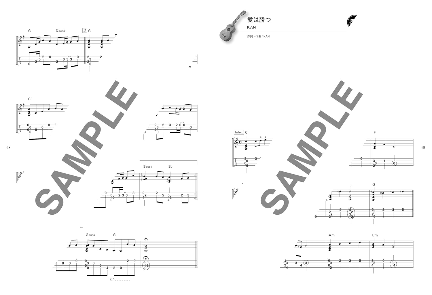 Famous J-POP 30 Selections for Adults with 2 Demo CDs - Ukulele Solo - Sheet Music Book