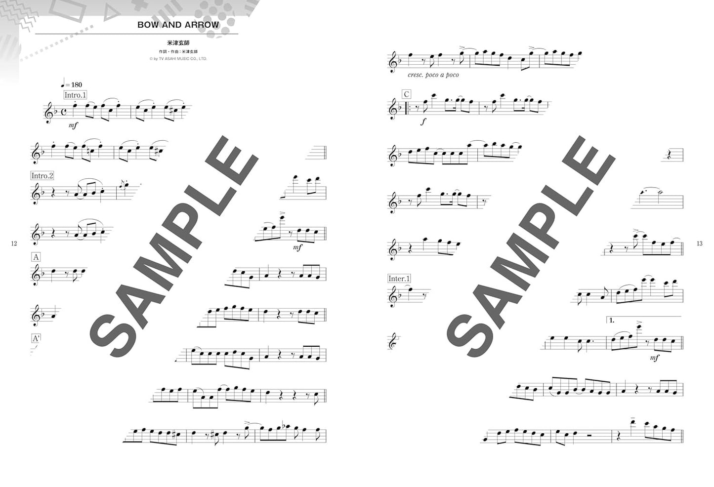 J-POP Song Hits for Flute Solo - Flute Solo (Upper-Intermediate) - Sheet Music Book