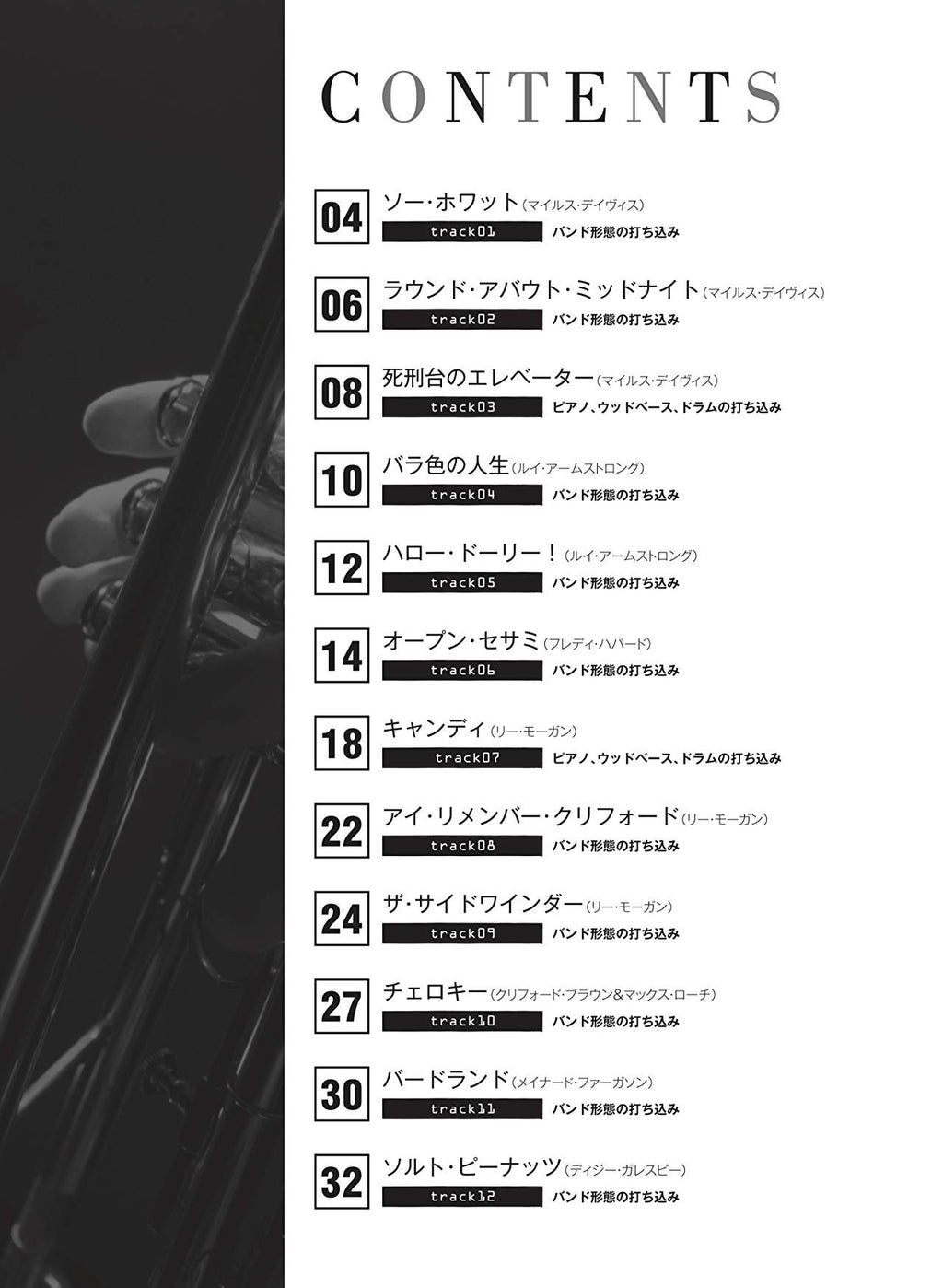 Jazz-Repertoire für Trompete Solo (obere Mittelstufe) mit CD (Backing Tracks), Notenbuch