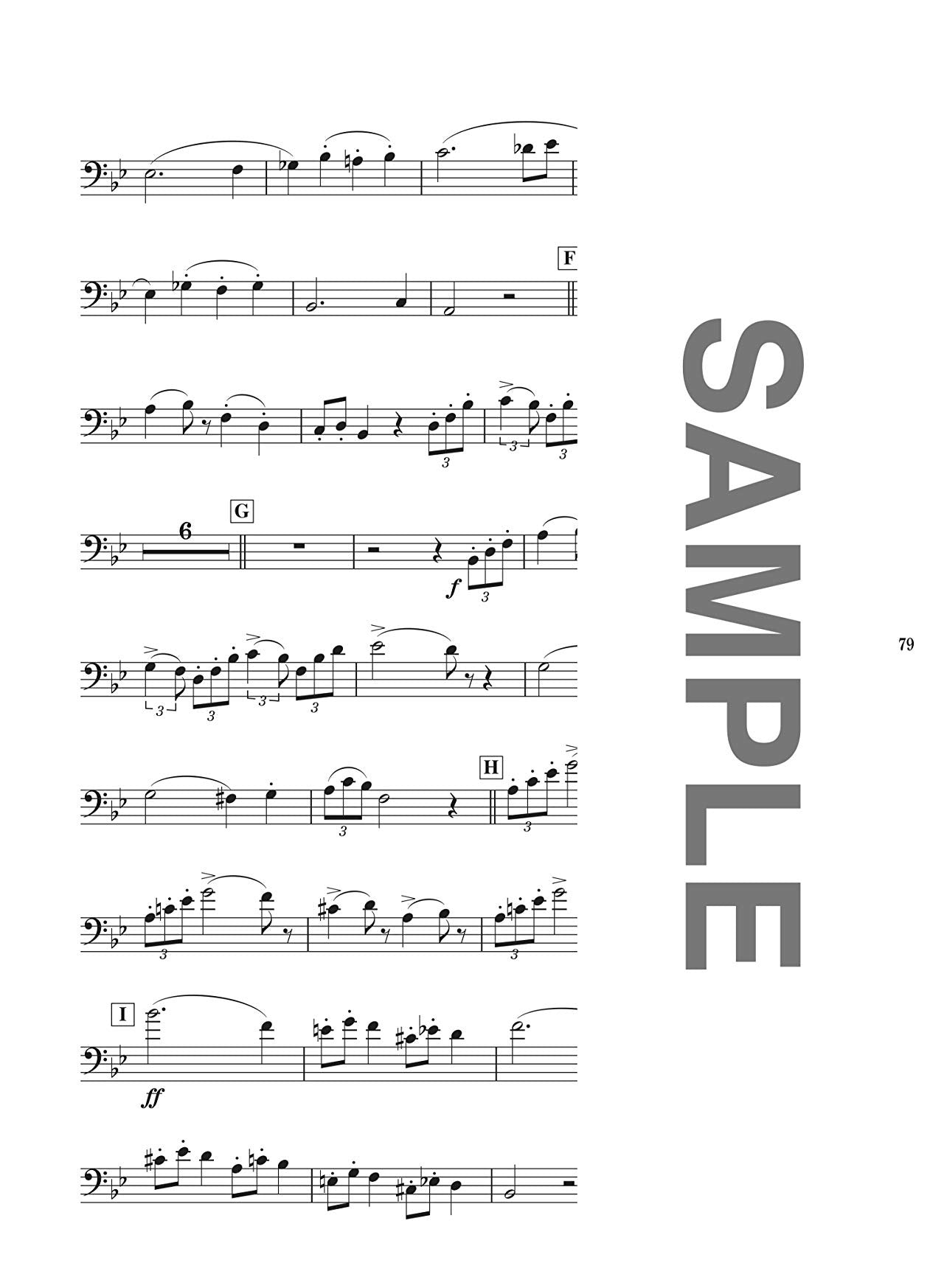 The collection of cool songs for Trombone Solo with CD - Sheet Music Book