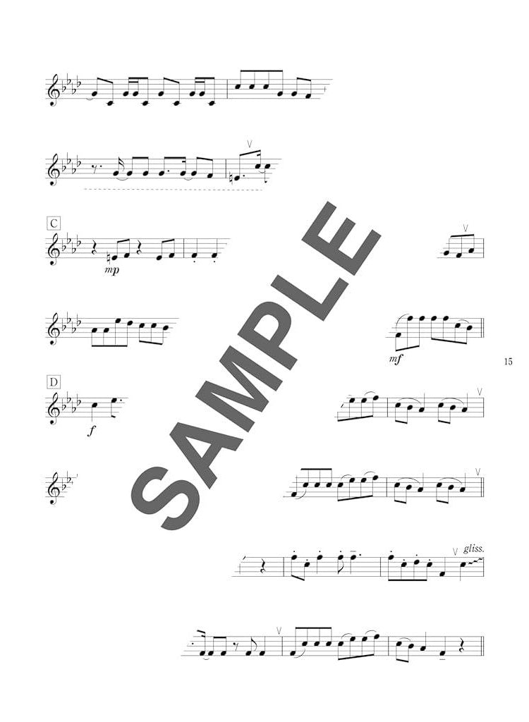 Popular Songs and Standard Songs Trumpet Solo for Grown-ups - Sheet Music Book