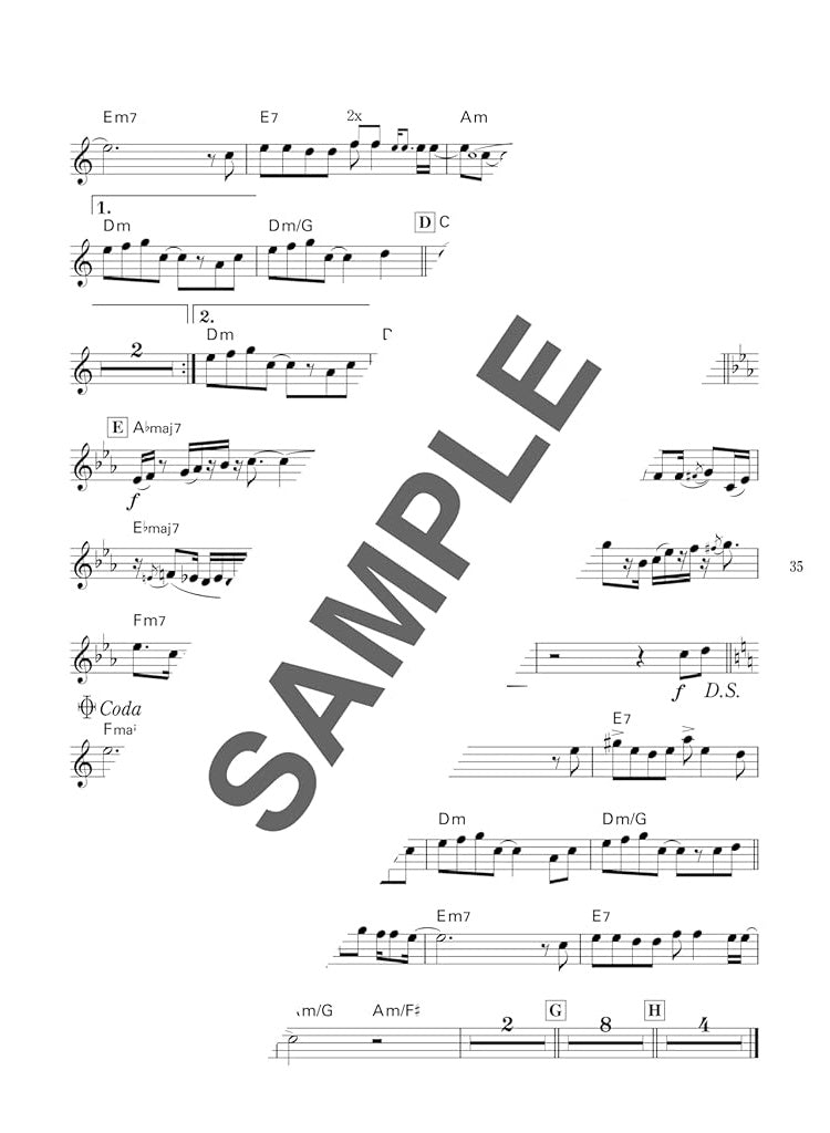 Japanese City Pop for Trumpet Solo with CD - Sheet Music Book