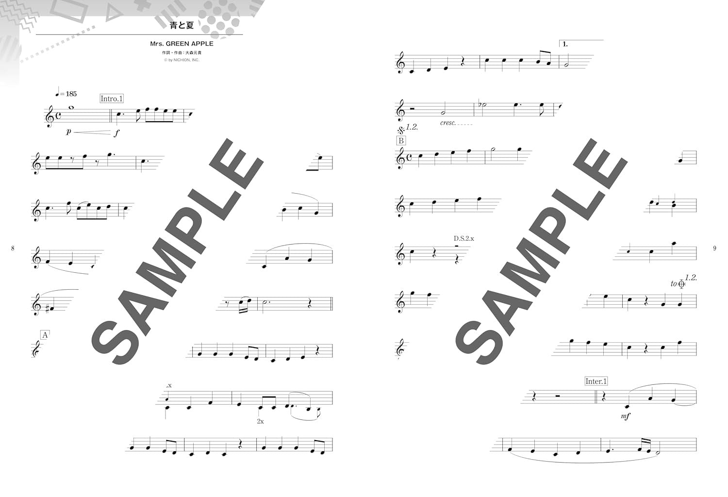 J-POP Song Hits for Trumpet Solo - Trumpet Solo - Sheet Music Book