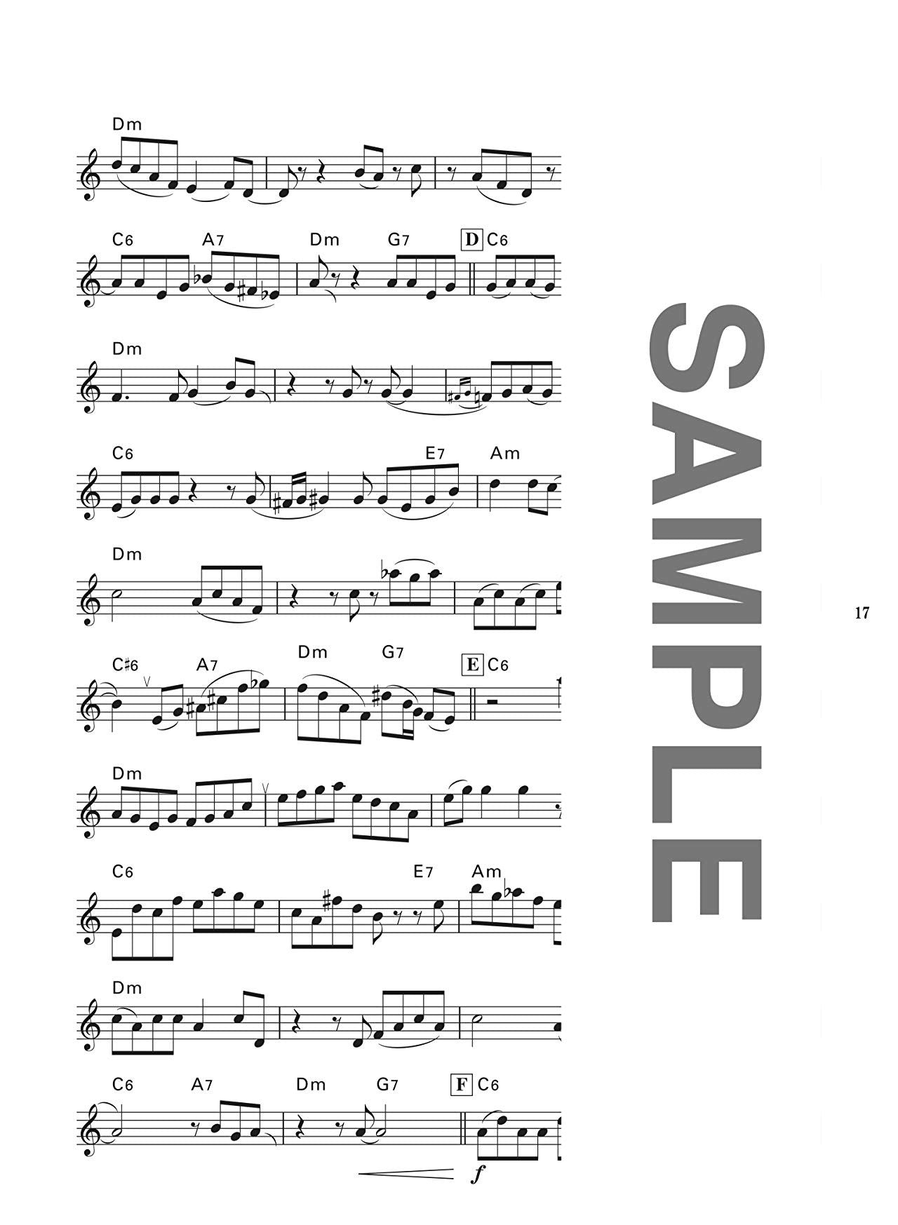 Jazz Repertoire for Tenor Saxophone Solo with CD - Sheet Music Book