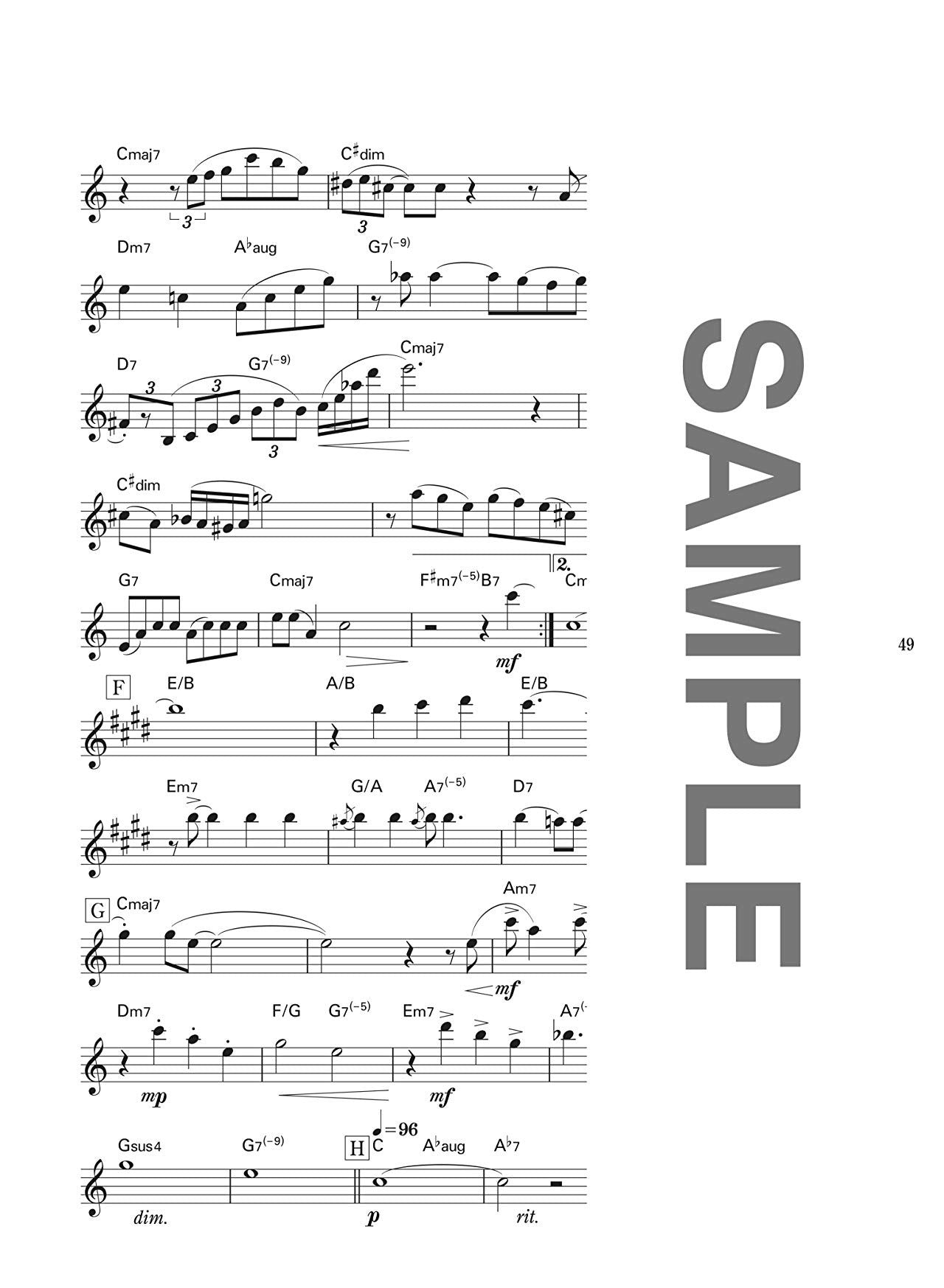 The collection of cool songs for Clarinet Solo with CD - Sheet Music Book