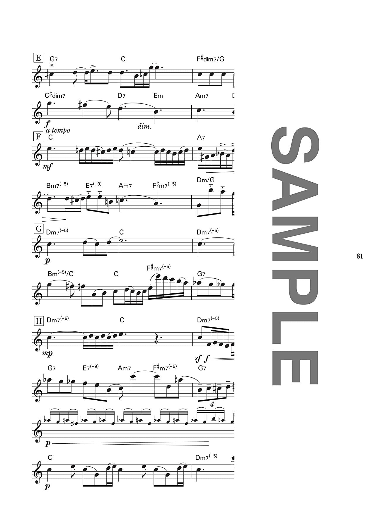 Premium Collection for Alto Saxophone Solo with CD - Sheet Music Book