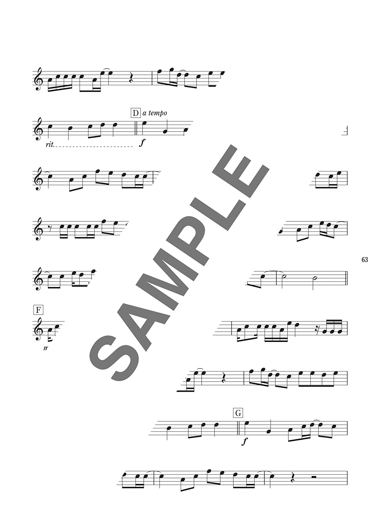 Popular and Standard Songs Alto Saxophone Solo for Teenagers - Sheet Music Book