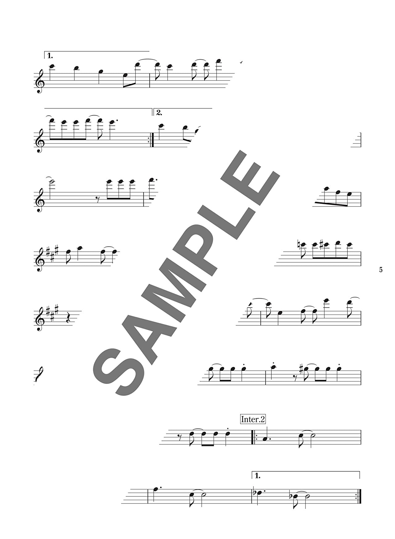 Popular and Standard Repertoire for Alto Saxophone Solo - Sheet Music Book