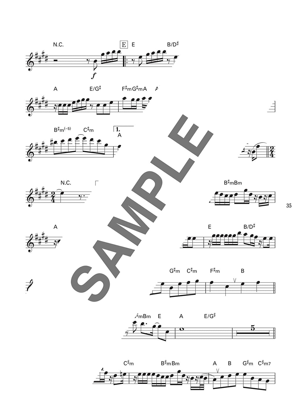 New and Standard J-POP for Alto Saxophone Solo with CD - Sheet Music Book