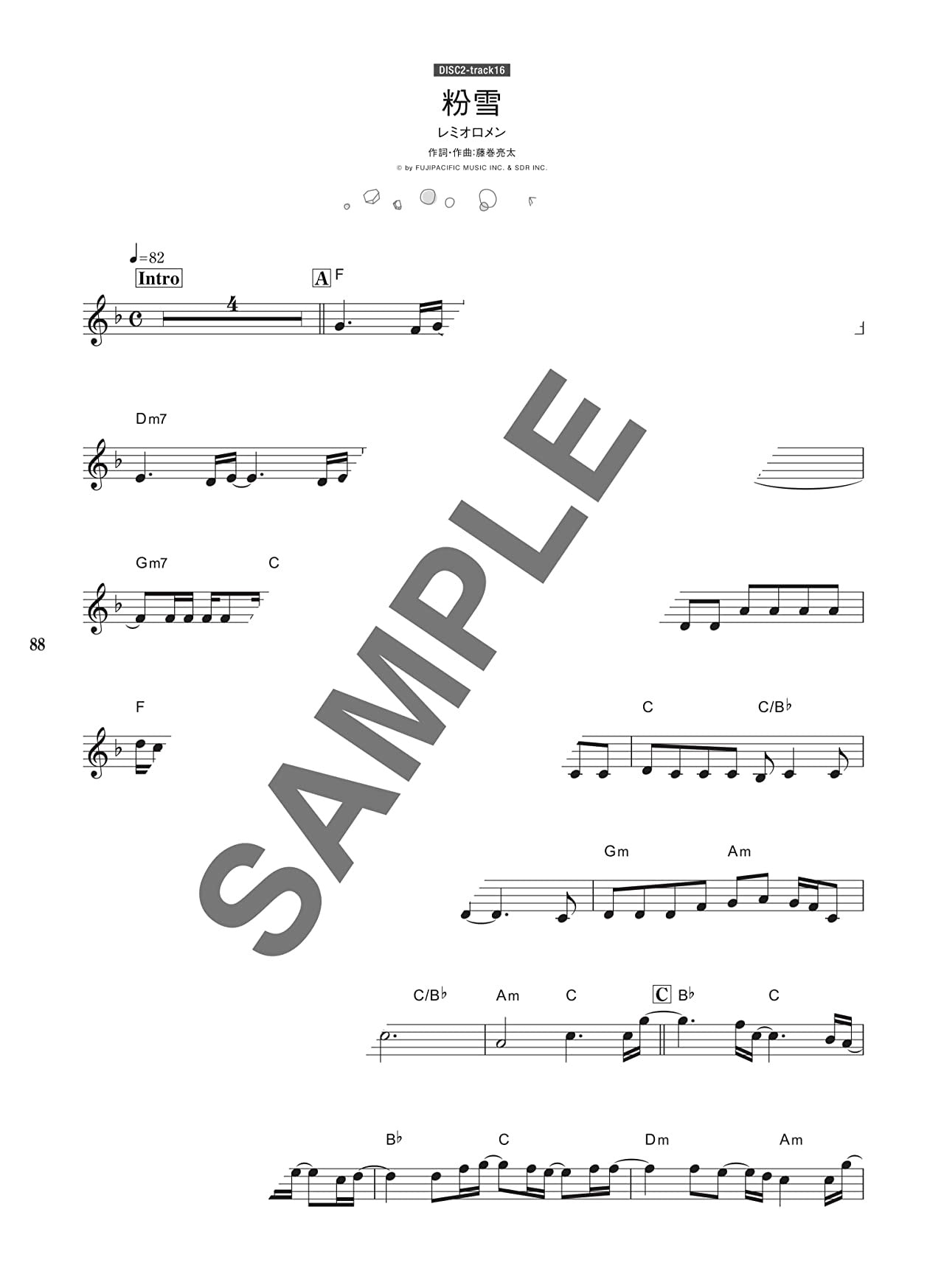 New and Standard J-POP for Alto Saxophone Solo with CD - Sheet Music Book