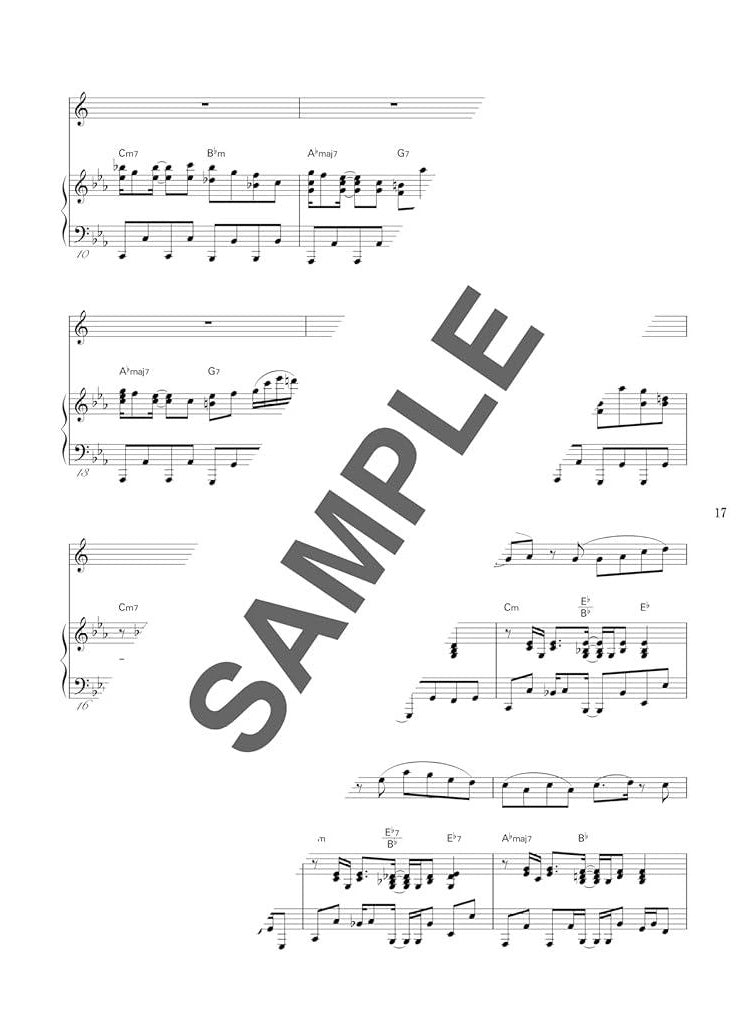 J-pop and Popular Concert Repertoire: Alto Saxophone and piano - Sheet Music Book