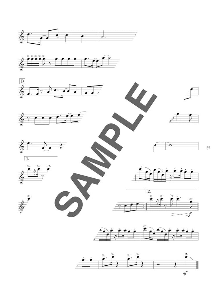 Popular 50 Selections for Clarinet Solo - Sheet Music Book