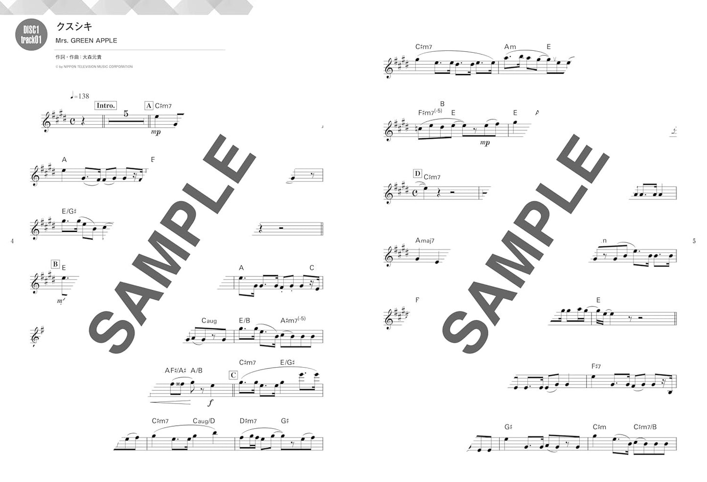 Popular Pops for Alto Saxophone (Upper-Intermediate) - Sheet Music Book