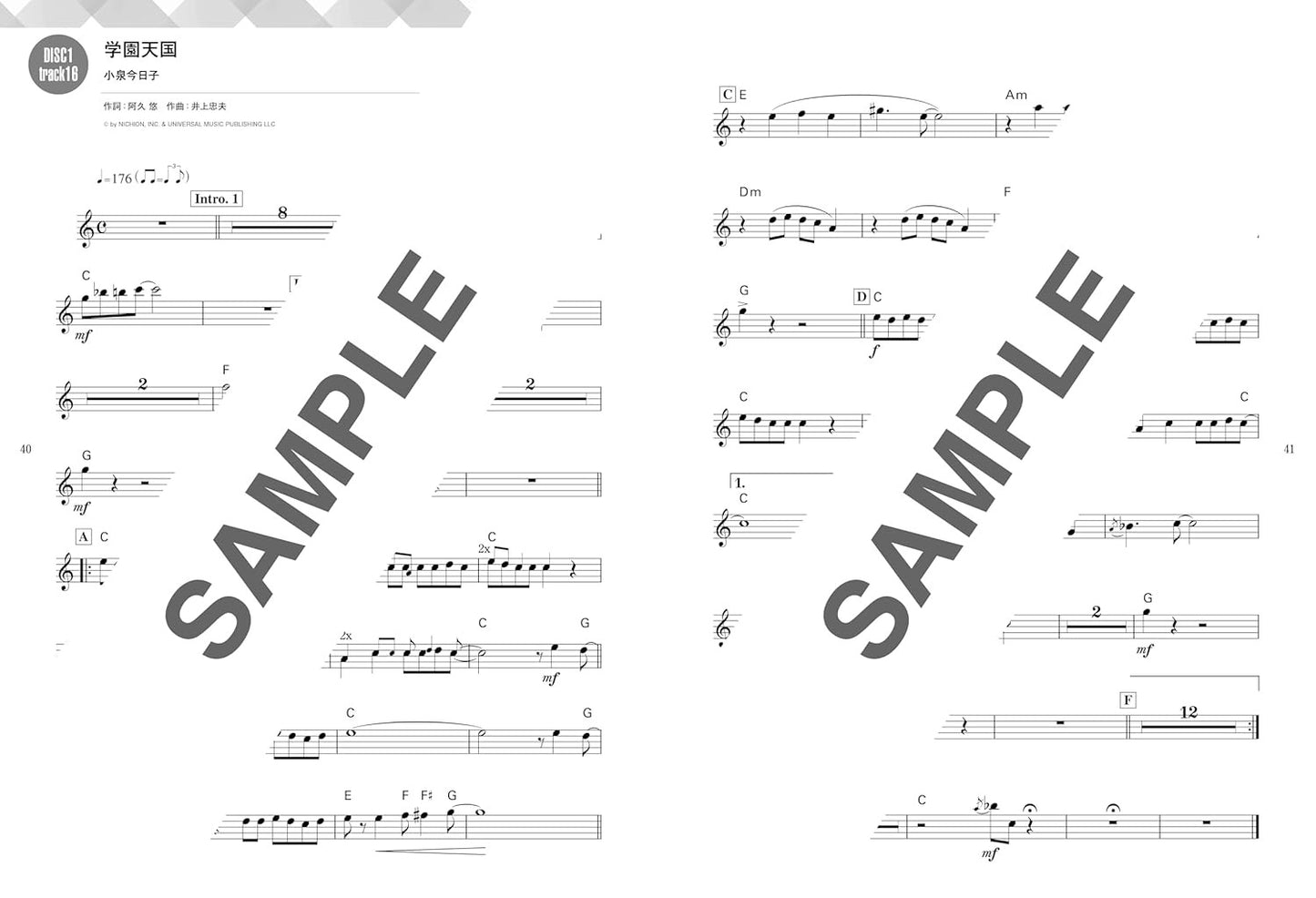 Popular Pops for Alto Saxophone (Upper-Intermediate) - Sheet Music Book