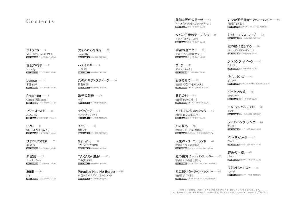 Pop Song Favorites for Tenor Saxophone with 2 CDs - Tenor Saxophone Solo - Sheet Music Book