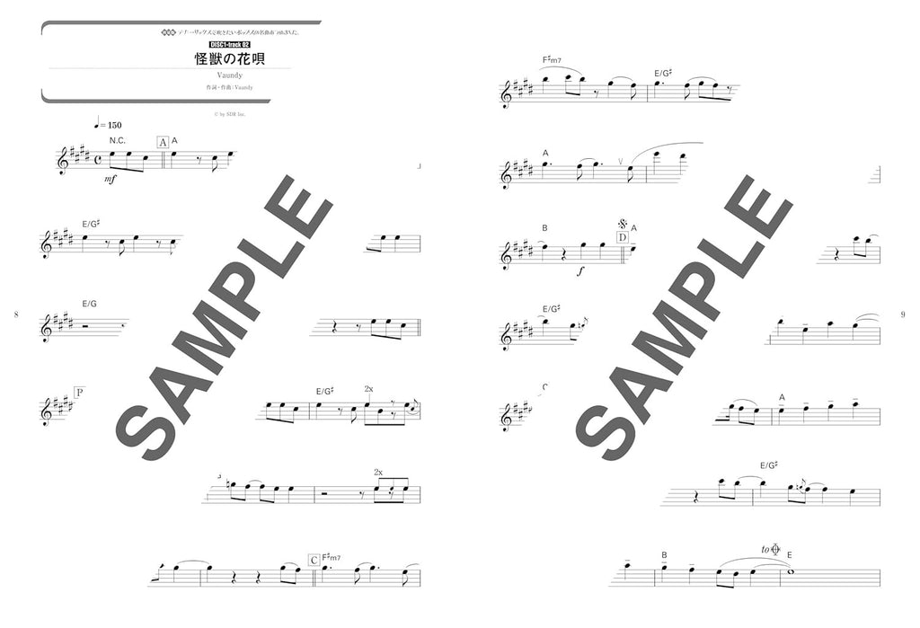 Pop Song Favorites for Tenor Saxophone with 2 CDs - Tenor Saxophone Solo - Sheet Music Book