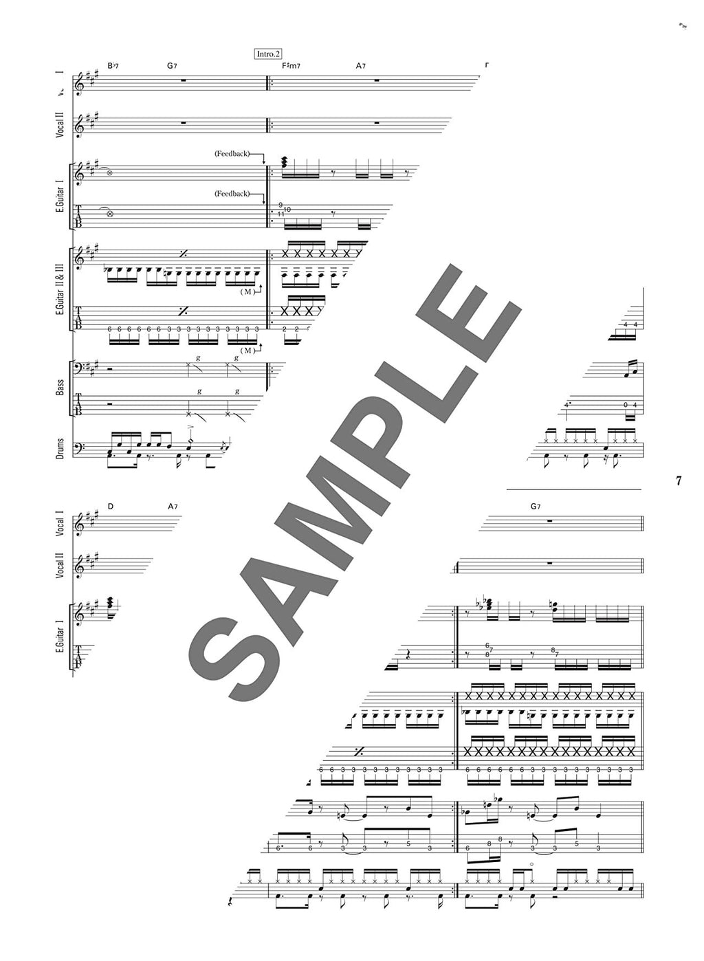 Jujutsu Kaisen 0 (Movie Anime): Soundtrack für Band Score (TAB), offizielles Notenbuch