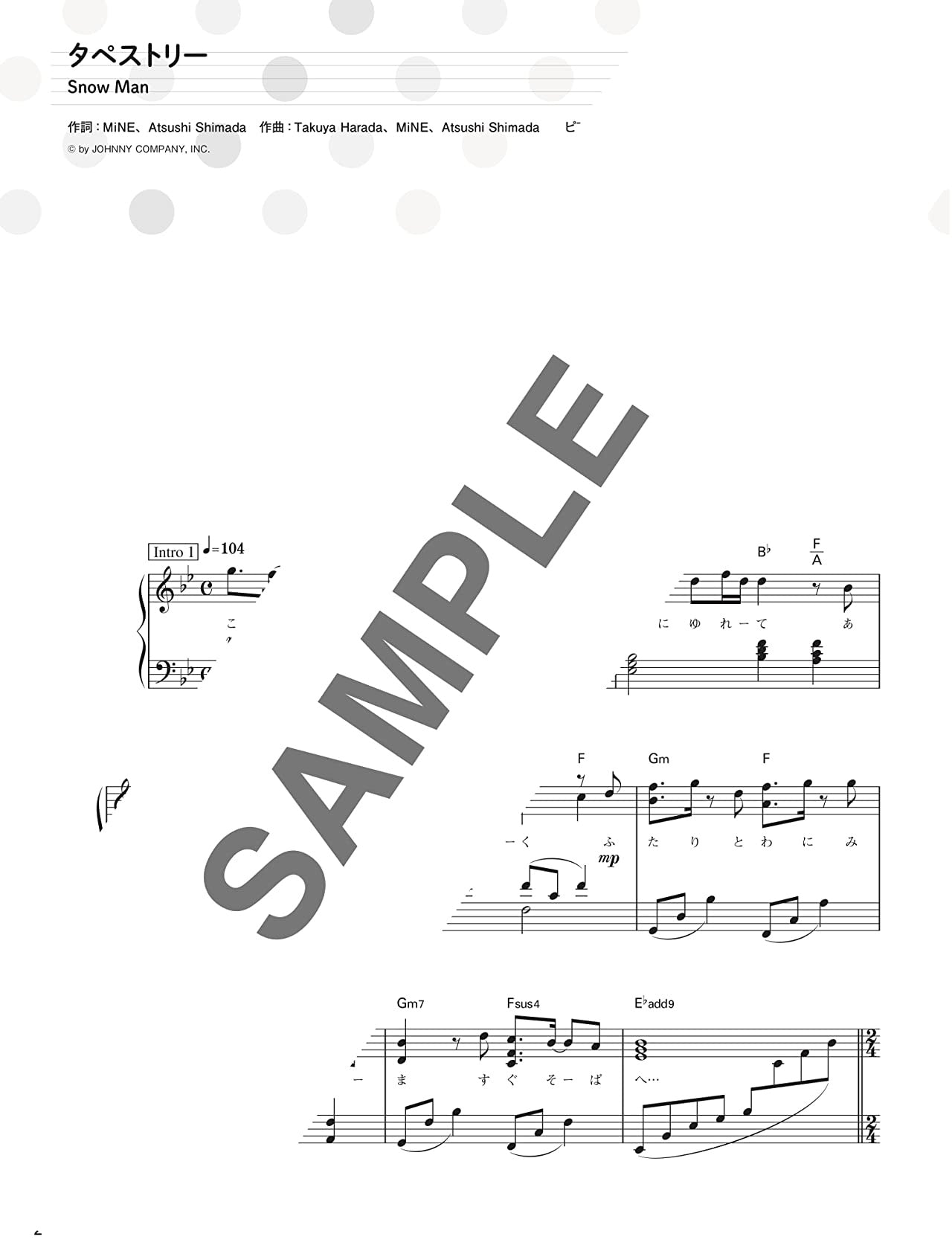 J-POP 2023 Piano Solo Collection for Twenties(Intermediate) Sheet Music Book