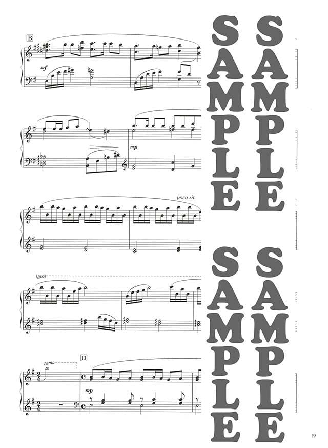 Beeindruckendes Klaviersolo: Notenbuch für traditionelle japanische Lieder (Mittelstufe).