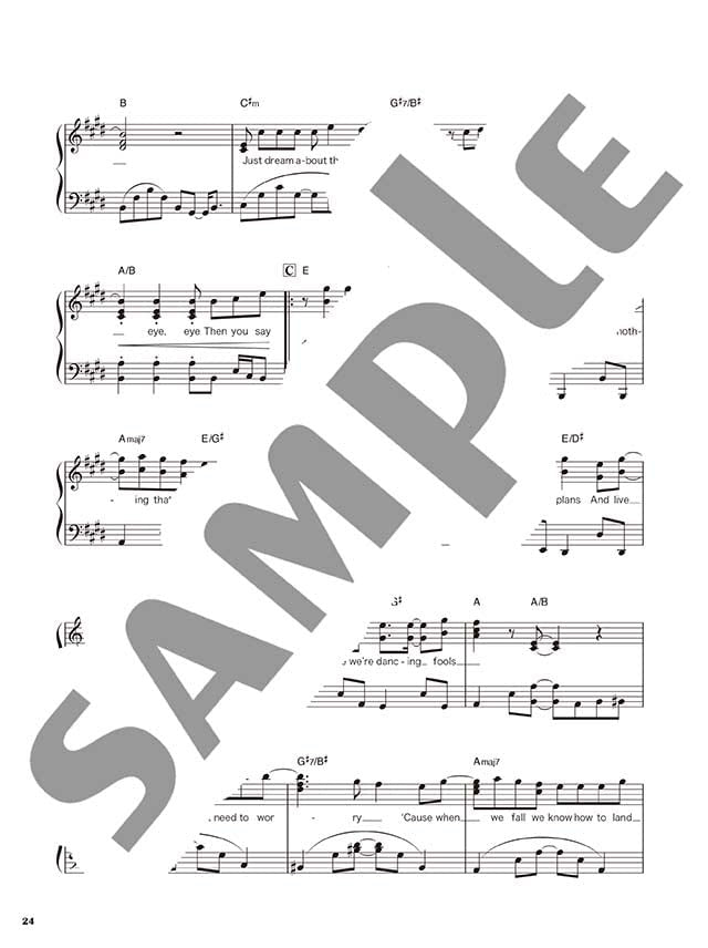 The Best Songs 2021-2022 : Piano Solo - Sheet Music Book