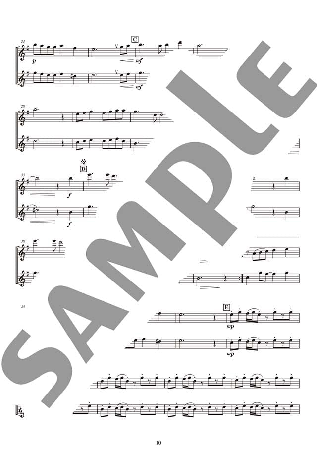 Studio Ghibli Duo Selection: Flötenduett und Klavier (Obere Mittelstufe) mit CD (Klavierbegleitungsstücke), Notenbuch