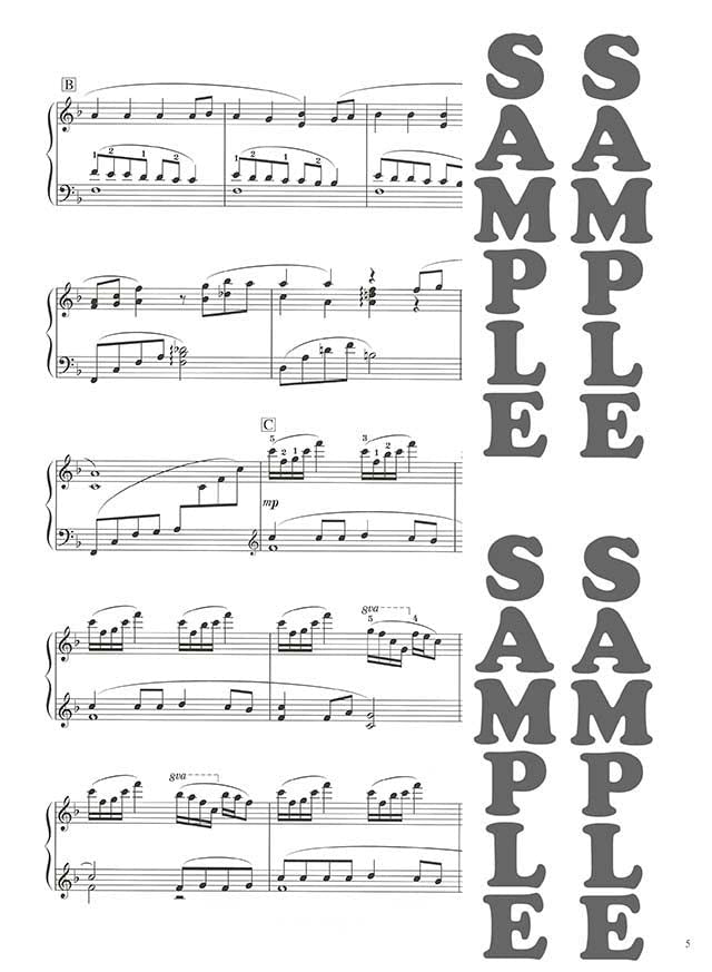 Best Japaninese Songs with Beautiful Piano Sounds in Intermedate Level: Piano Solo - Sheet Music Book
