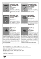 Studio Ghibli Songs für Violine und Klavier (Pre-Intermediate) / Englische Version Notenbuch