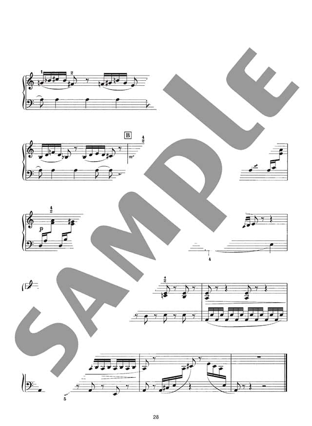 Saint-Saens's Carnival of the Animals - Page-Turn-Free: Piano Duet - Sheet Music Book