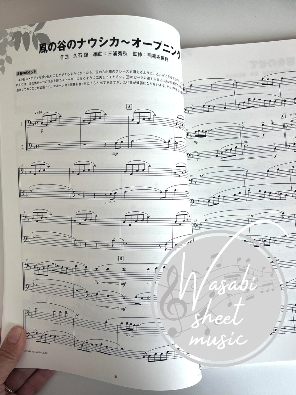 Ensemble de Ghibli: Studio Ghibli für Euphonium und Tuba (leicht) Notenbuch