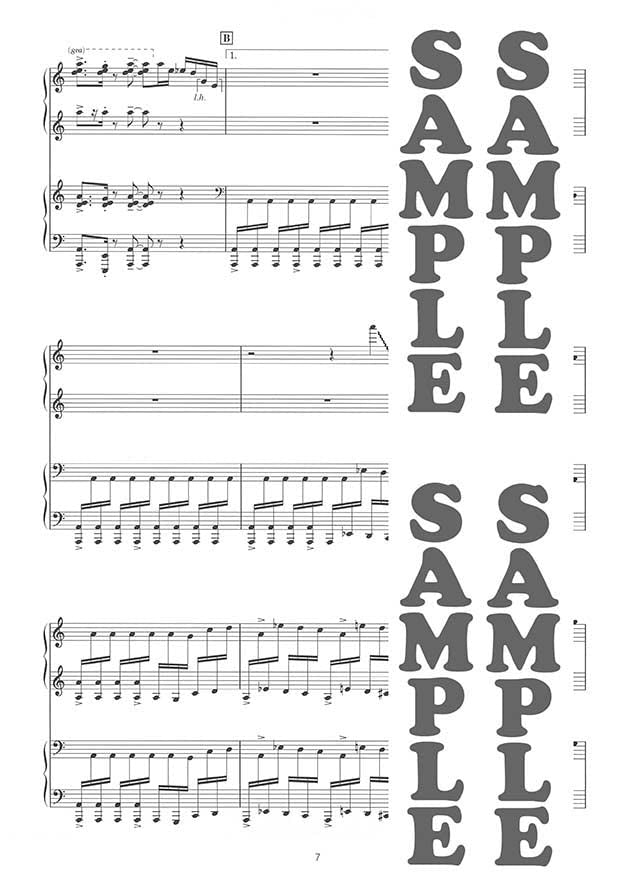 Shinya Kiyozuka - KIYOZUKA LAND: Piano Duet - Sheet Music Book
