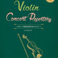 Concert Repertoire for Violin and Piano(Advanced) w/CD(Piano Accompaniment Tracks) Sheet Music Book