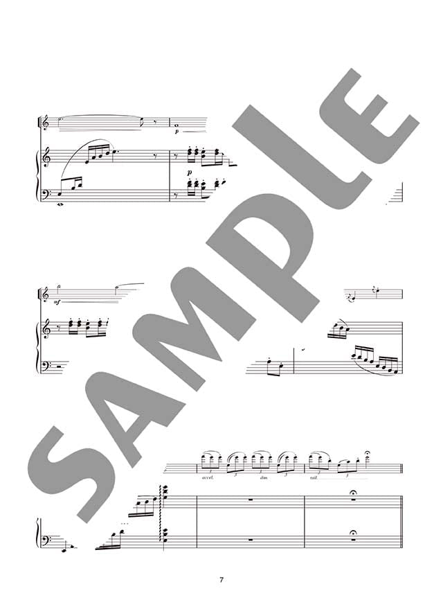 Japanese Concert Repertoire for Violin and Piano - Piano Accompaniment CD Included - Sheet Music Book
