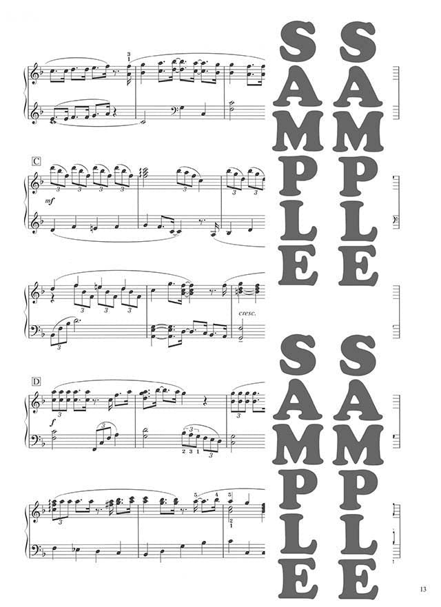 Impressive piano solo: Anime Songs Piano Solo - Sheet Music Book