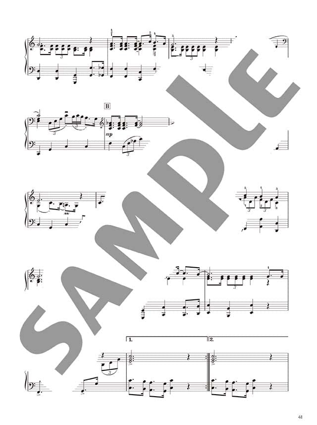 Genießen Sie verschiedene Arrangements von Studio Ghibli-Songs für Klaviersolo/Duett „Mein Nachbar Totoro“ und „Sampo“-Notenbuch
