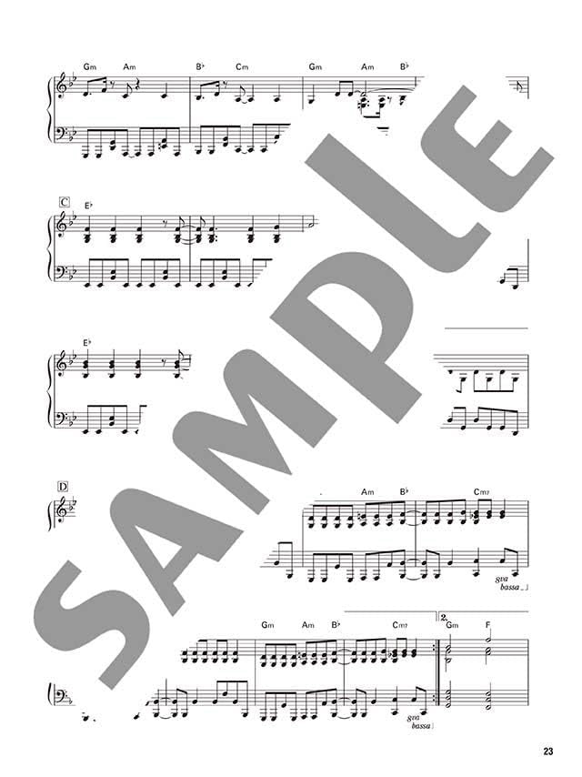 Persona 5 Original Soundtrack Selection for Piano Solo - Sheet Music Book