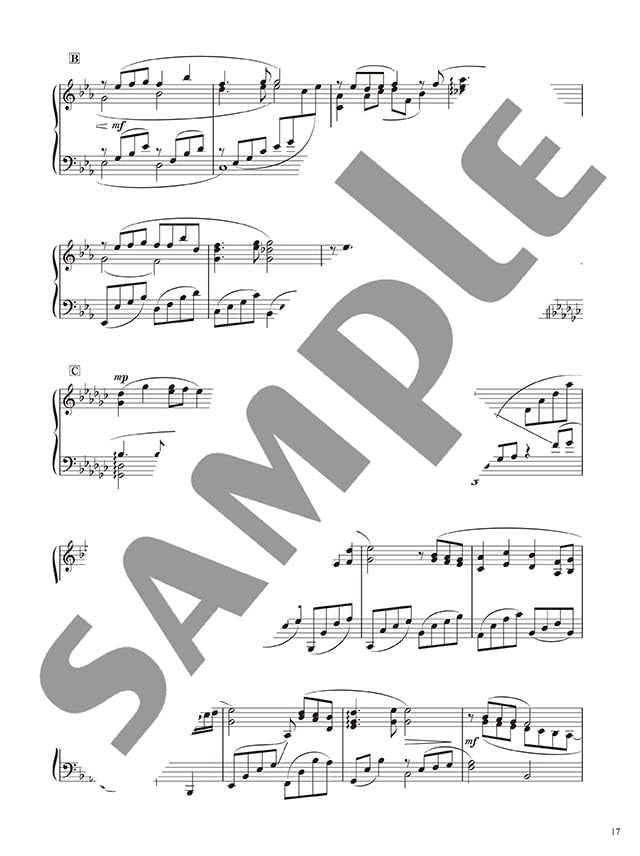 Japanese Choral Music for Memories - Beautiful Piano Soundsfor Piano Solo - Sheet Music Book