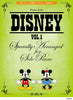 Disney VOL.1 Specially Arranged for Piano Solo(Upper-Intermediate) Sheet Music Book
