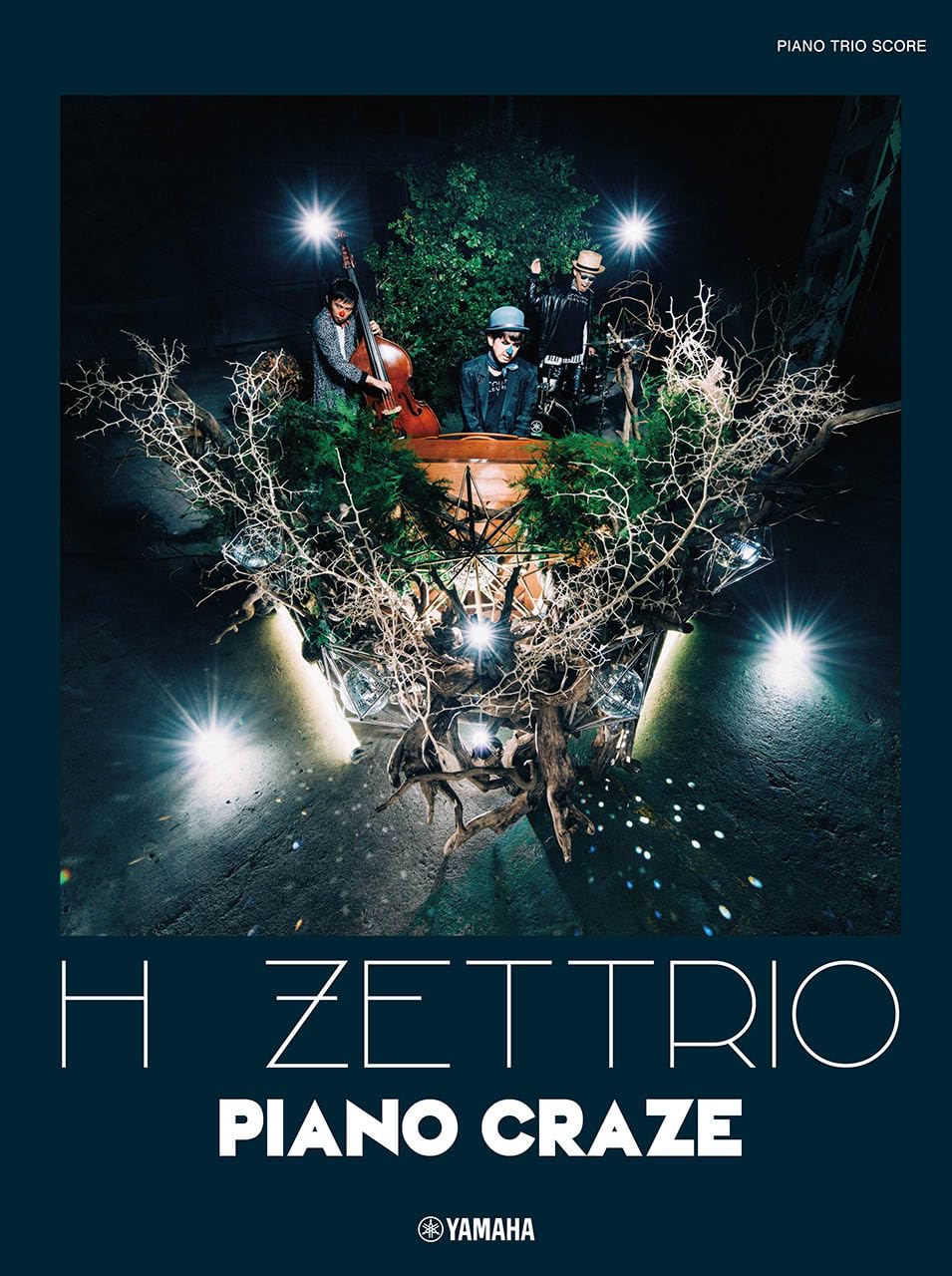 H ZETTRIO "PIANO CRAZE" Piano Bass Drums - Sheet Music Book