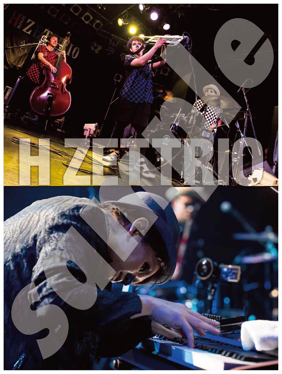 H ZETTRIO "PIANO CRAZE" Piano Bass Drums(Advanced) Sheet Music Book