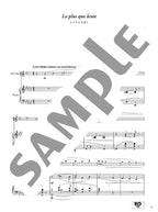 Concert Repertoire for Alto Saxophone and Piano - Debussy / Ravel - Reference Performance Video Included - Sheet Music Book