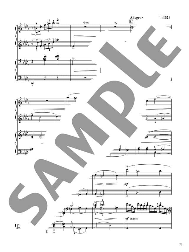 11 Tchaikovsky Works arranged for 2 Advanced Pianists: Piano Duet - Sheet Music Book