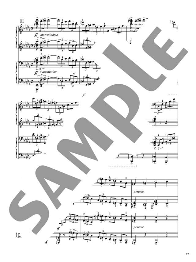 11 Tchaikovsky Works arranged for 2 Advanced Pianists: Piano Duet