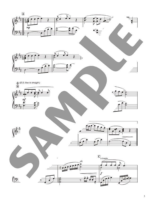 Studio Ghibli 2: Beautiful Piano Solo(Intermediate) Sheet Music Book