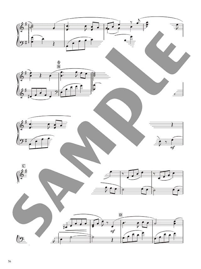 Studio Ghibli 2: Schönes Klaviersolo (Mittelstufe) Notenbuch