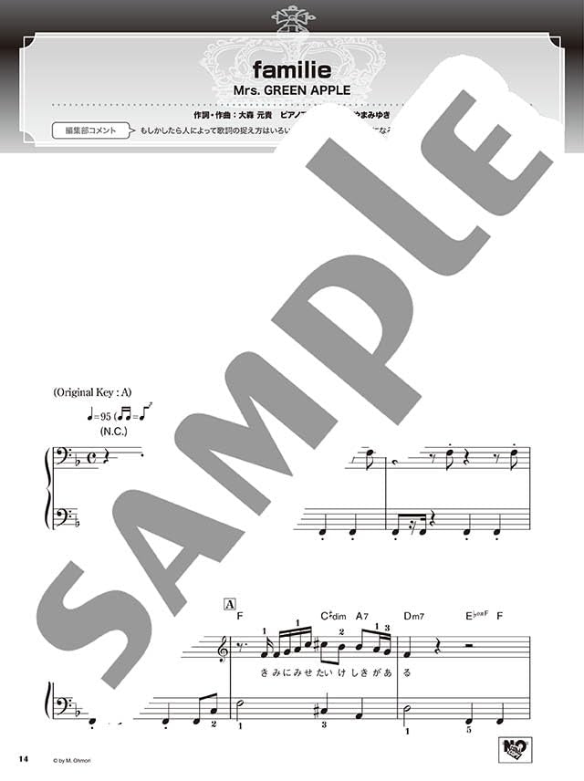 Best Hit Rankings Compilation 2024-2025: Piano Solo - Sheet Music Book