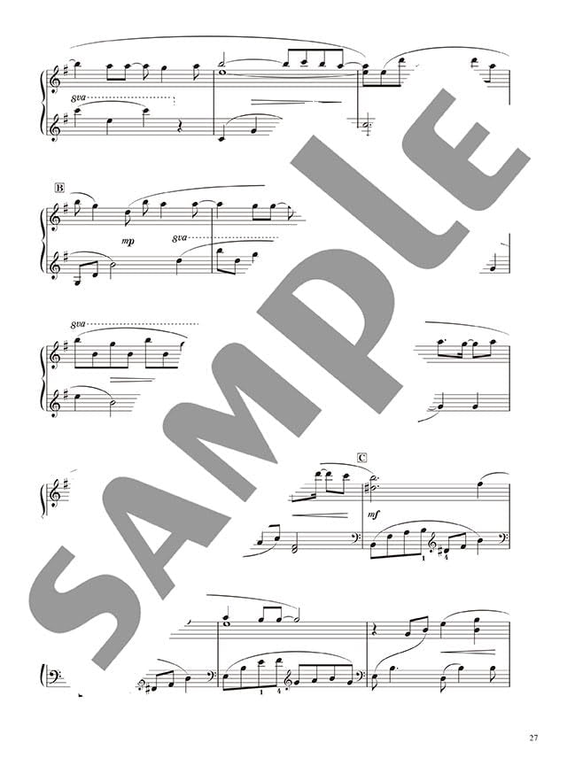 Beautifully Resonant Piano Solos: 90's J-POP Selection 1 (1990-1994) - Piano Solo - Sheet Music Book