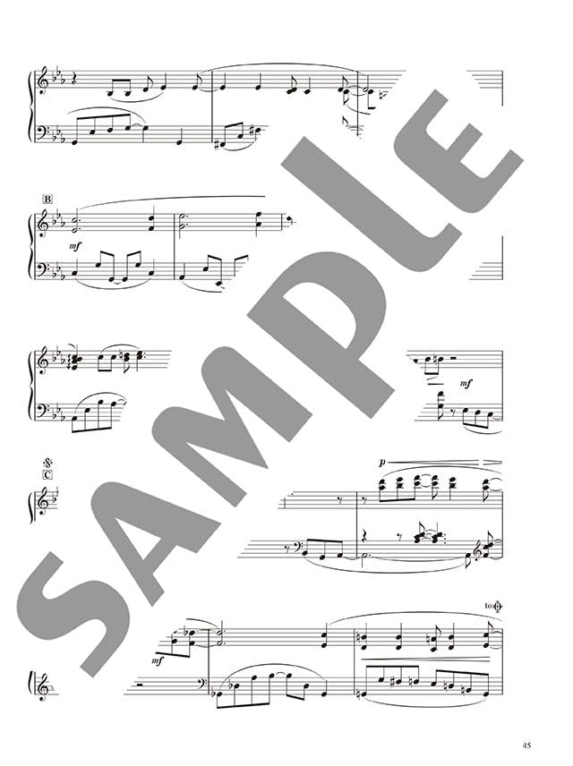 Wunderschön klangvolle Klaviersoli: J-Pop-Auswahl der 90er Jahre 1 (1990–1994) – Klaviersolo (Mittelstufe) – Notenbuch