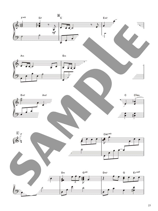 Relax Piano: Studio Ghibli Healing Arrangements - Klaviersolo (Mittelstufe) - Notenbuch