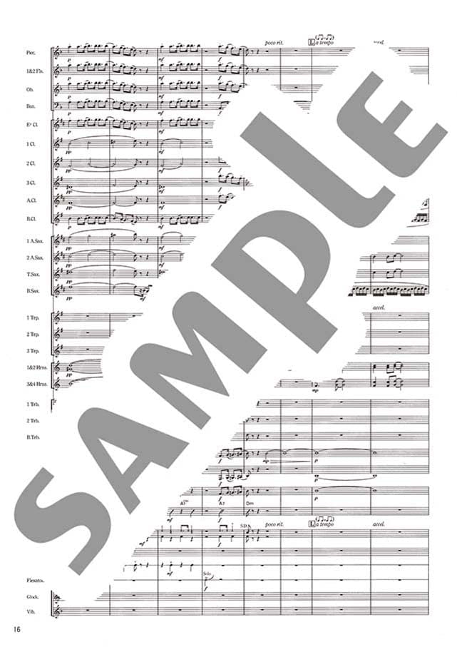 New Sounds in Brass - Japanese Graffiti XVIII - Anime Hero Theme Medley: Wind Band - Sheet Music Book