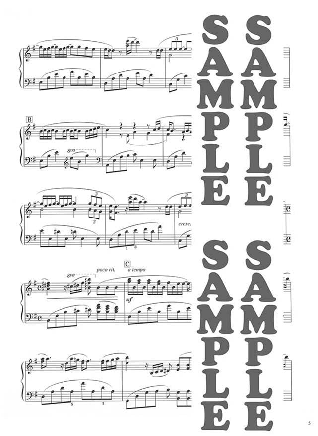 J-POP Standard Beautiful Sounds for Piano Solo - Sheet Music Book